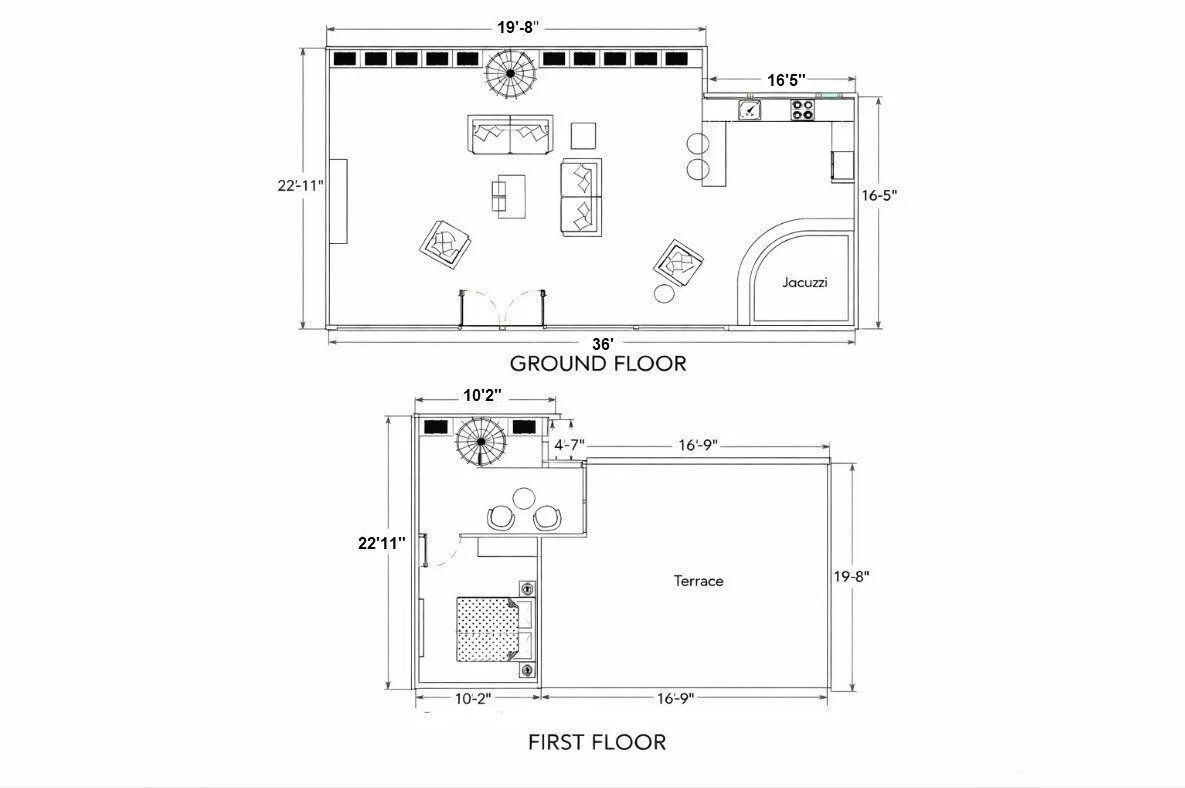 Floor plans