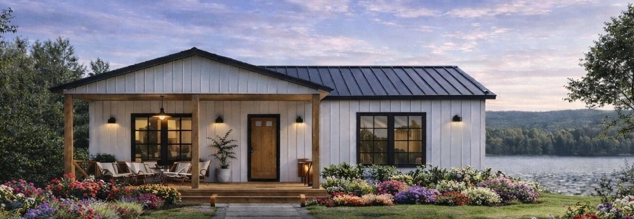 Hunky Dory 3-bedroom ranch with covered veranda