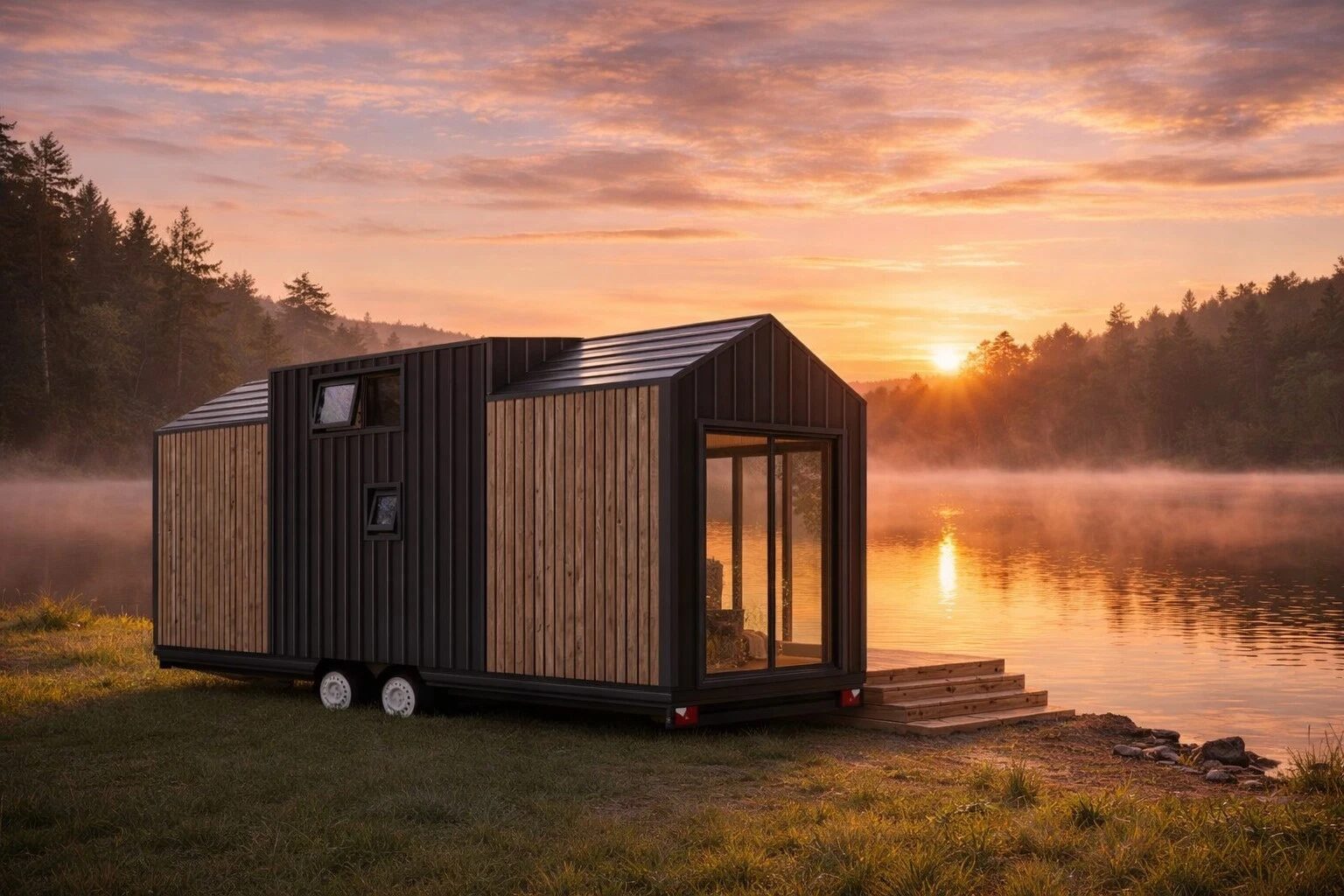 Towable on chassis